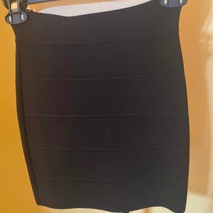 Bcbgmaxazria black body-con skirt.